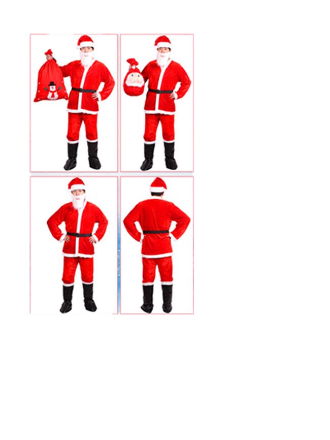 Christmas customized santa clothes christmas gift