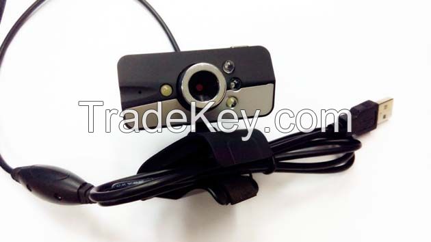 USB PC Webcam with Clip HD720p/1080P