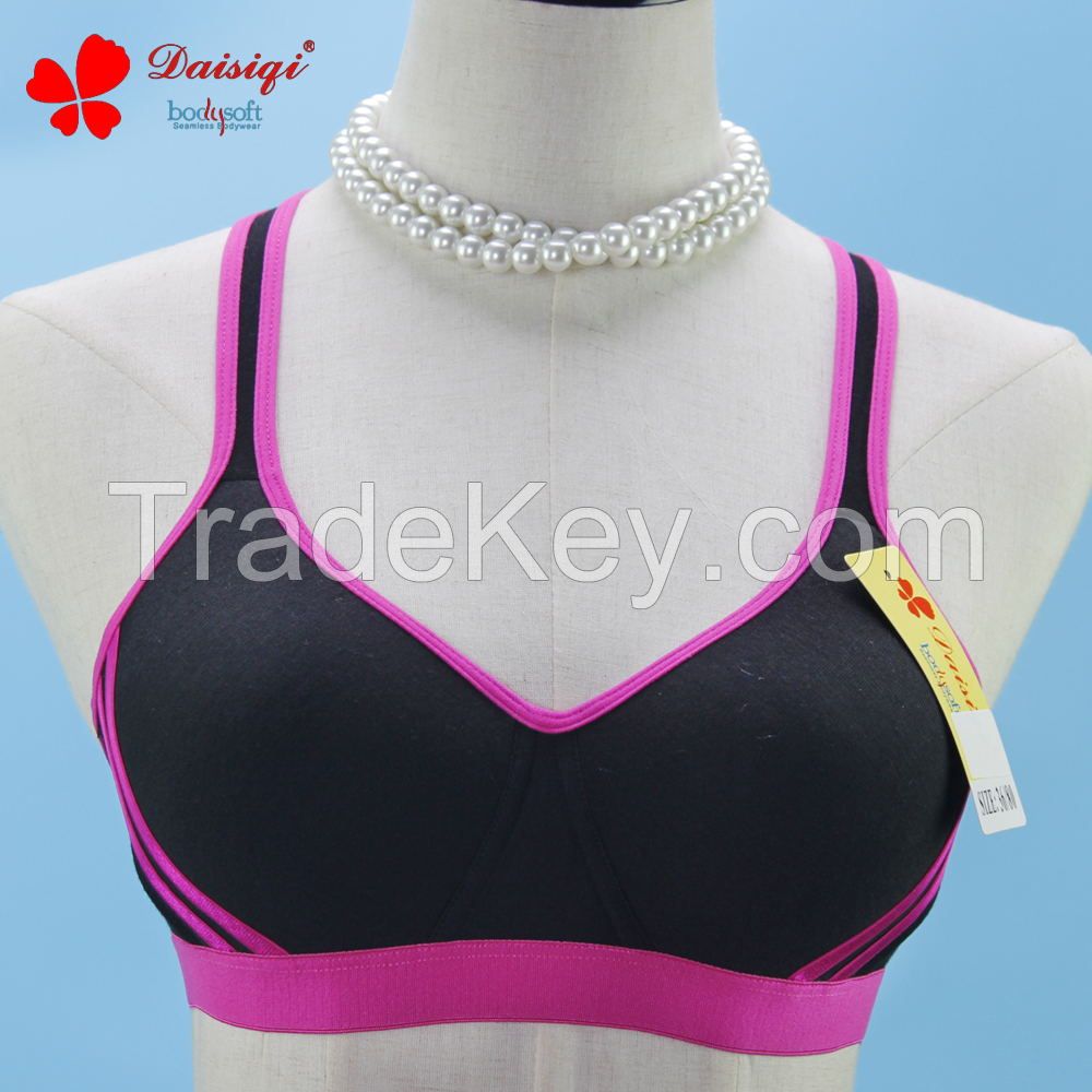 New design sexy mature ladies cotton padded push up underwear