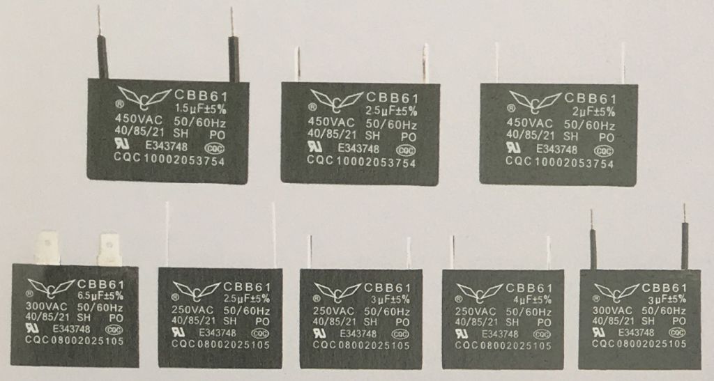metalized polypropylene capacitor CBB61