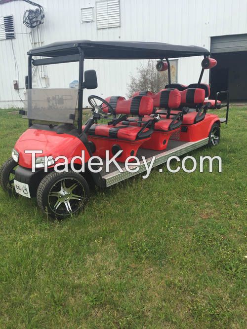 2009 EZGO 8 passenger electric golf cart