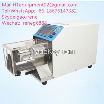 Coaxial cable stripping machine