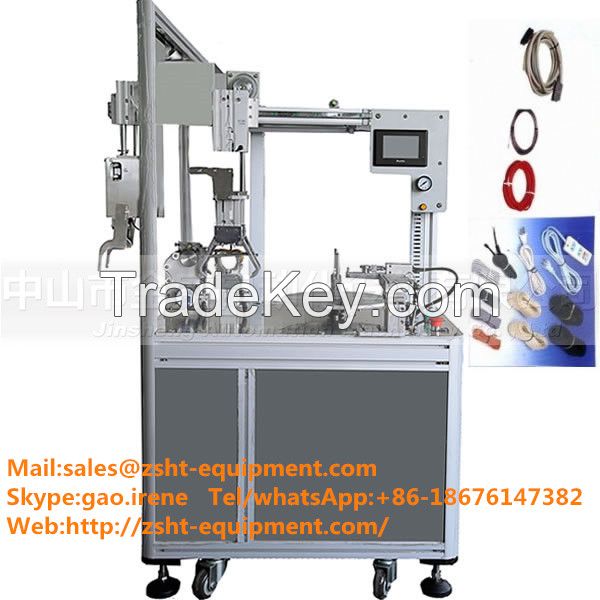 Automatic Cable Winding Tying Machine