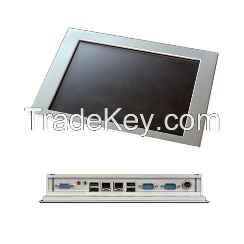 10 Inch In-vehicle Panel Pc With Resistive Touch Screen And Intel Atom N2600 Cpu Industrial Tpuch Panel Pc Linux