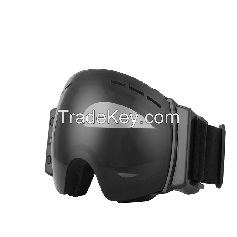 Cool Ski bluetooth glasses camera, 1280*720P ski  glasses camera