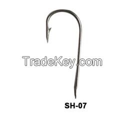 Fishing hooks like as Round Bent Sea Hook, Limerick Hook and Kirby Hook