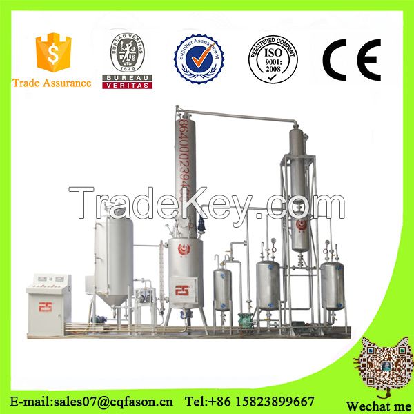 Hot sale and energy saving oil refinery machine