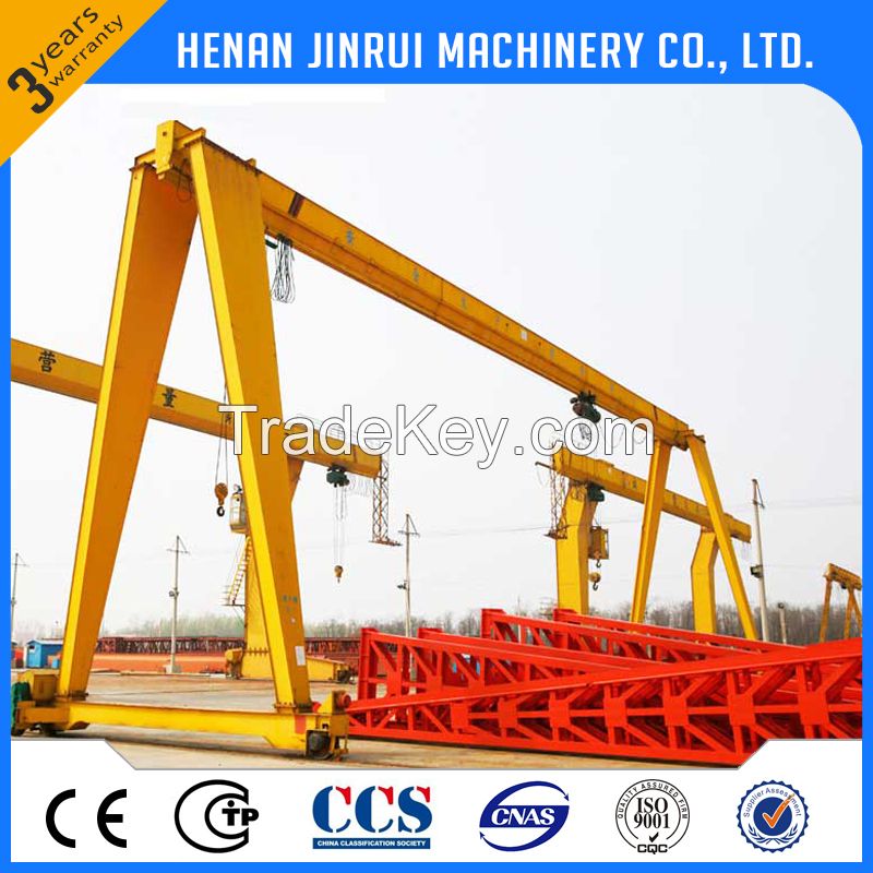 High Quality And Low Price Outdoor Widely Used In Workshop 5Ton Single Girder Gantry Crane