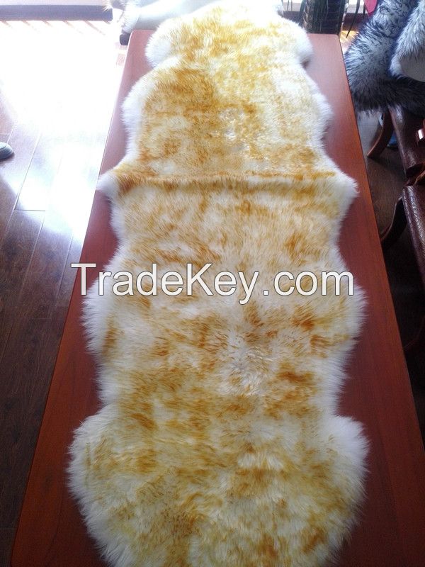 Sheepskin rug