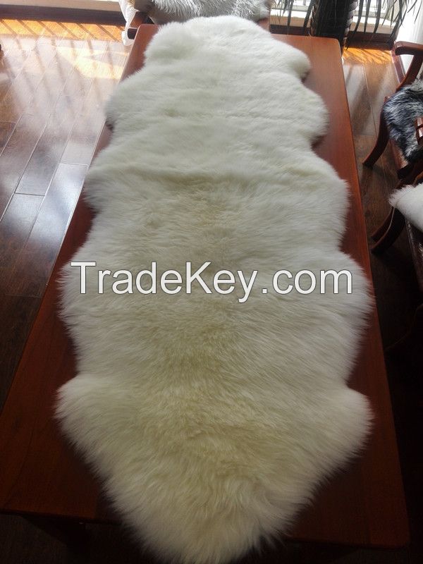 Sheepskin rug