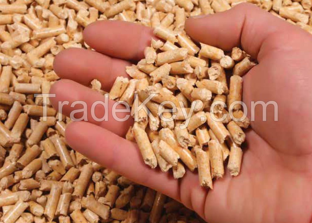 8mm pine wood pellet for power plant