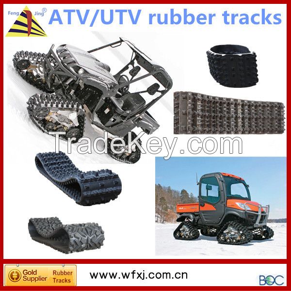 Taizhou Rubber Track for All-terrain ATV/UTV conversion system kits 4x4 accessories