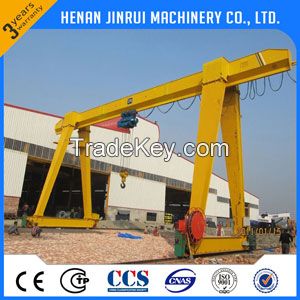 10ton Mobile Rail Traveling Single Girder Gantry Crane