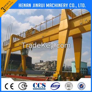 50Ton Double Girder Rail Traveling Gantry Crane