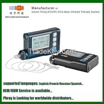 Factory Price high quality 24/48 basal rates optional insulin pump 