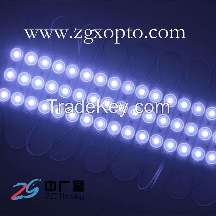 SMD2835 Injection LED module lens 3led Cool white IP65