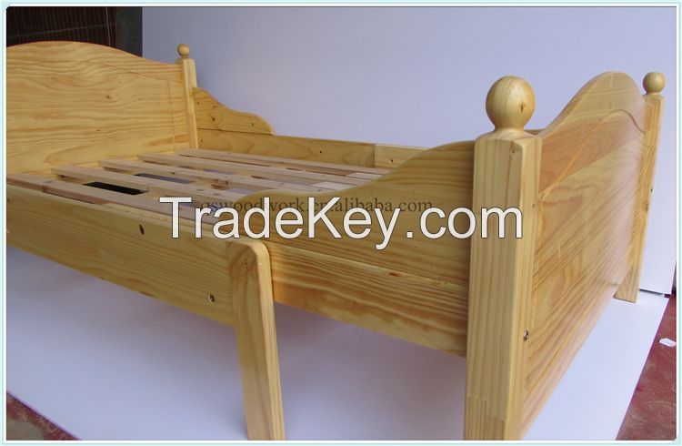 american pine kid slat bed