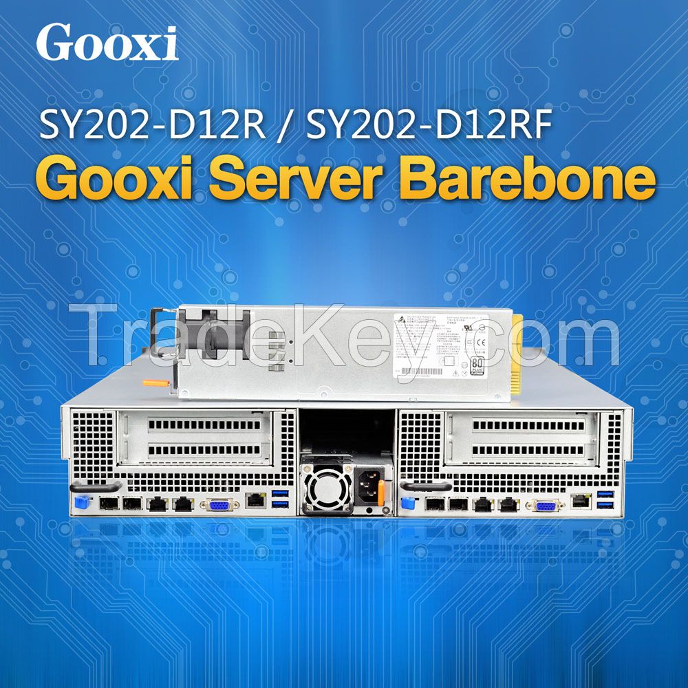 2U server barebone case chassis Controller Storage Server 12 HDDs Gooxi ST201-S12REH single motherboard Xeon E3-1200 V3/V4