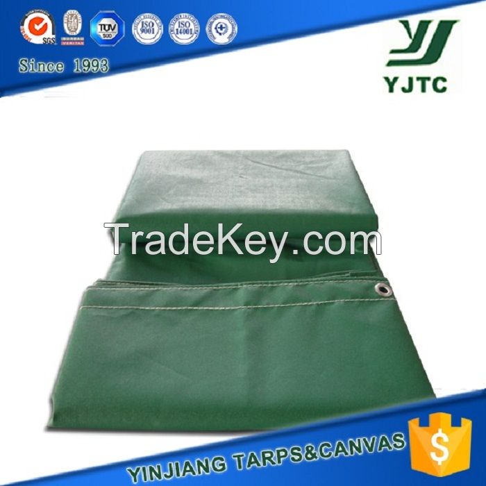 pvc coated waterproof canvas tarpaulin