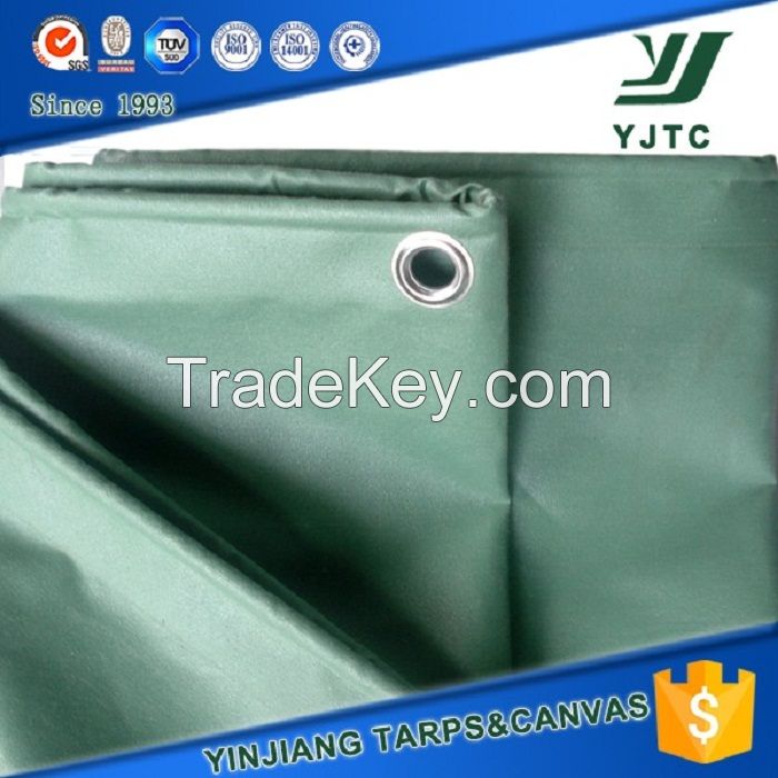 pvc coated waterproof canvas tarpaulin