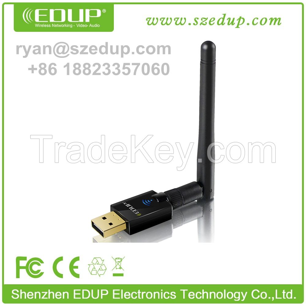 Long Range 300Mbps USB WiFi Adapter with 6dBi WiFi Antenna