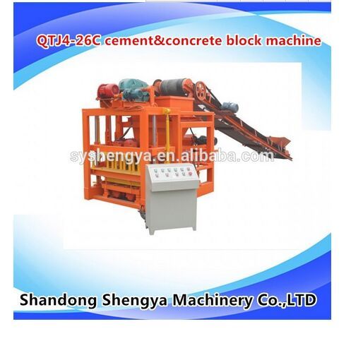 Fully automatic brick making machineQTJ4-26C