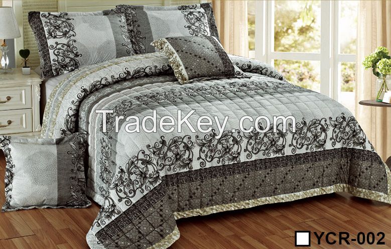 SHORT VELVET BEDSPREAD SET