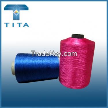 Multicolor 100% polyester thread for hand embroidery designs