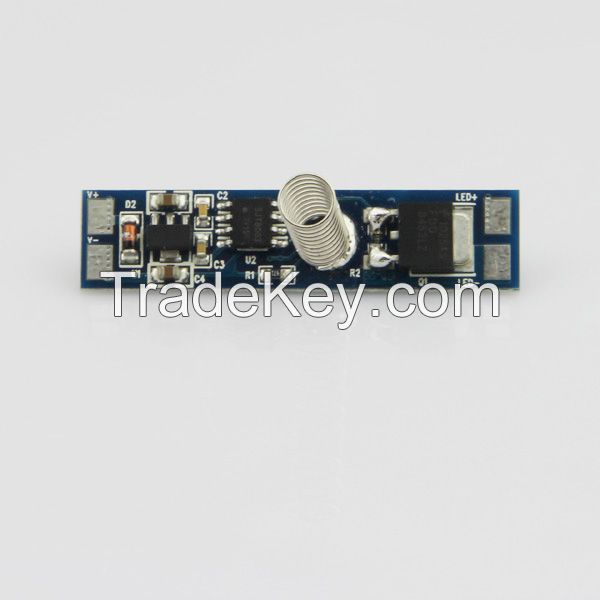 manual LED touch dimmer 12V 24V 8A for aluminum LED profile