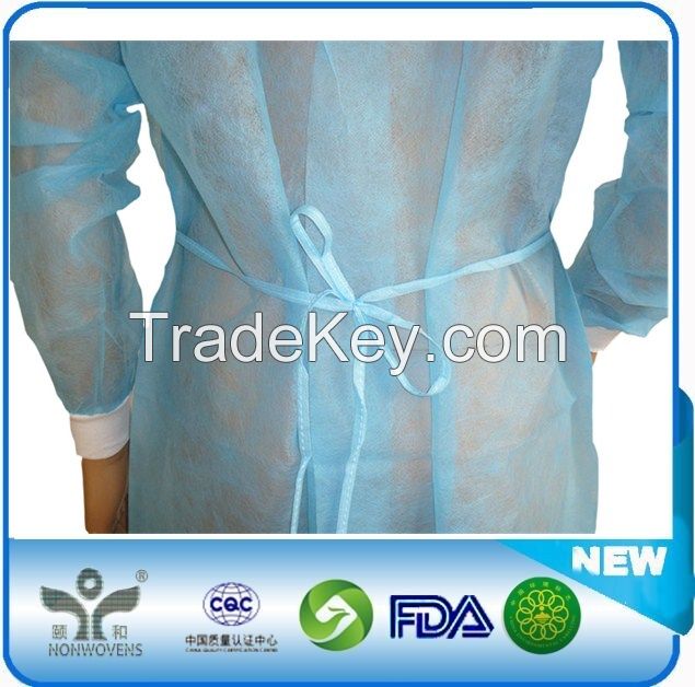 Healthcare Nonwoven Disposable Isolation Gown