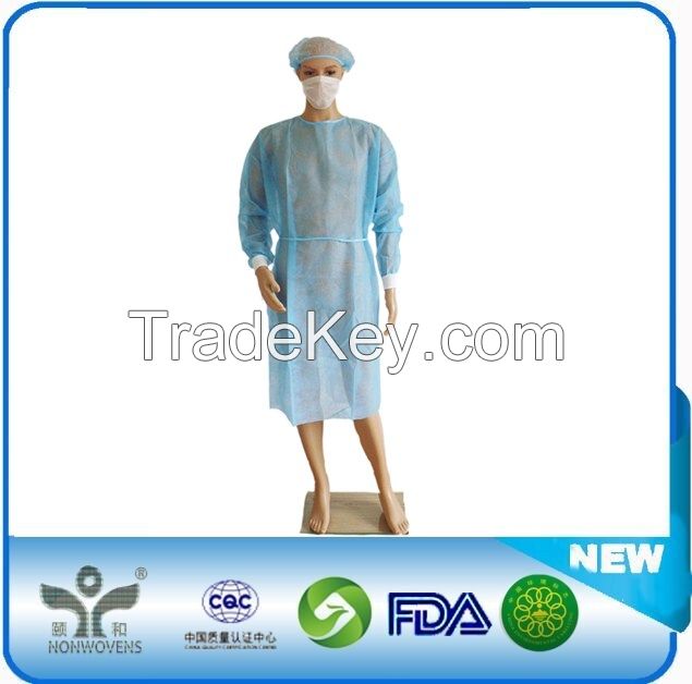 Healthcare Nonwoven Disposable Isolation Gown