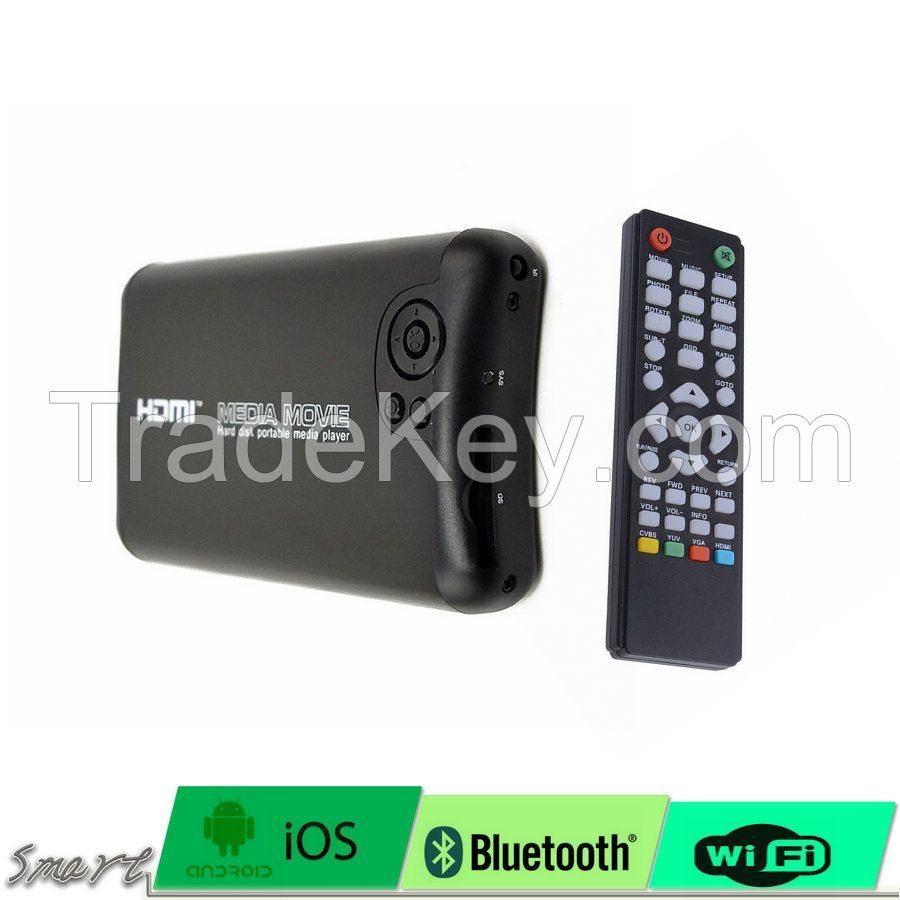 Hot 2.5 Inch Mini Media Player Full Hd 1080p Hdd/sd Media Player Hdmi