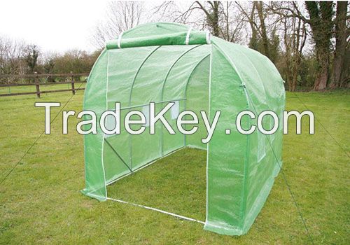 3 x 2 x 2M Galvanised Steel Frame Polytunnel Greenhouse