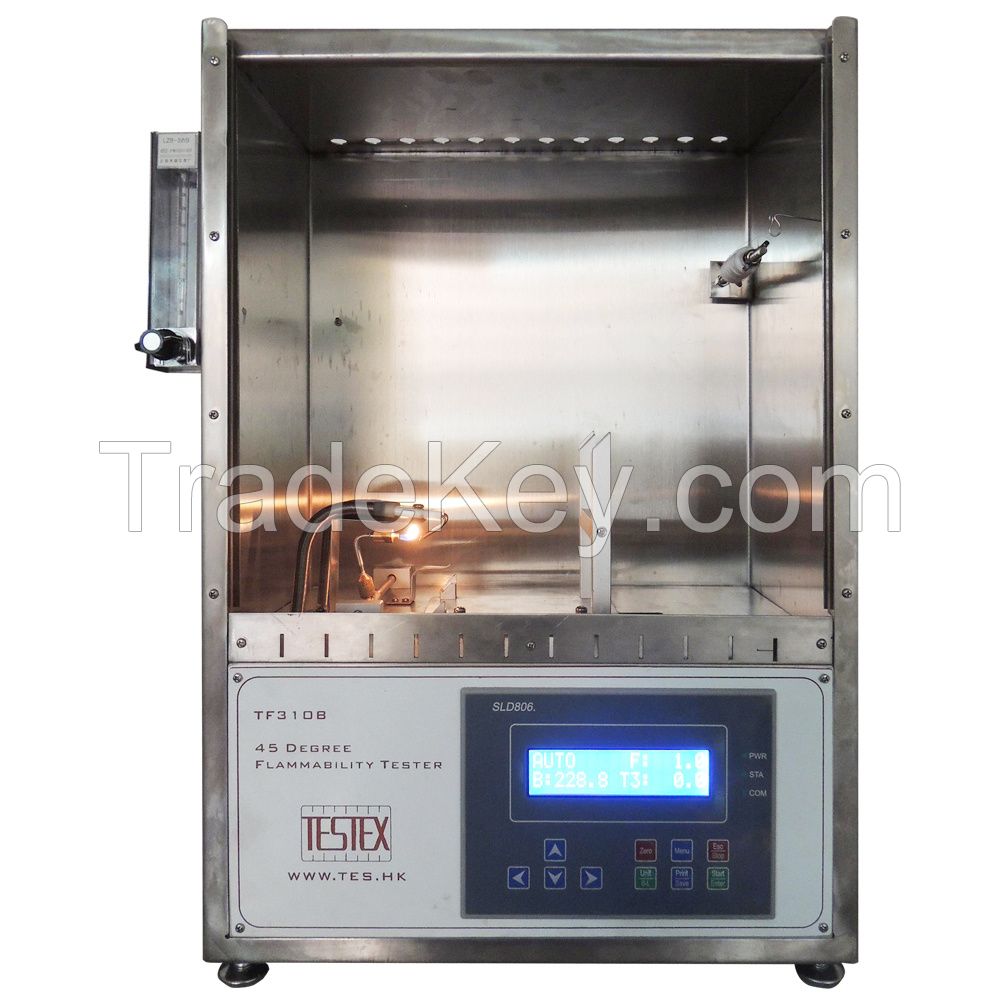 45 Degree Flammability Tester