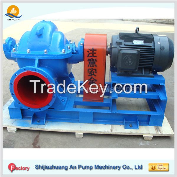 Agricultural irrigation split case water pump