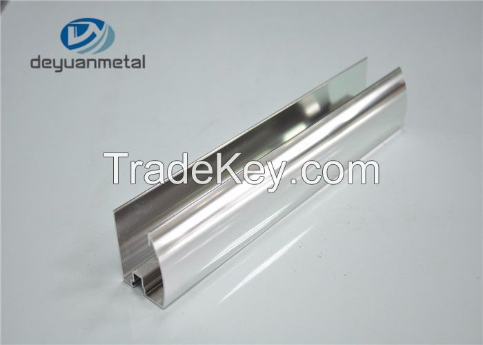 EN755-9 Bright Dip Surface Aluminium Shower Profiles for Bathroom