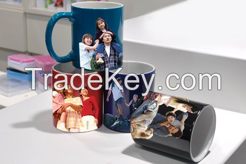 11oz. Ceramic Color Changing Coffee Cup High quality 3d Sublimation Mu