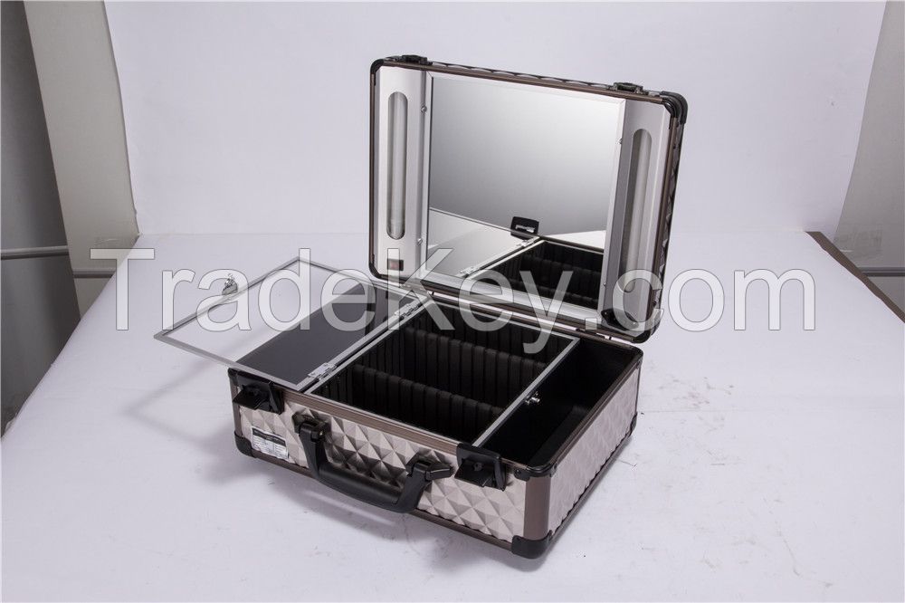 Cosmetic Case  Beauty Case with lamp strip