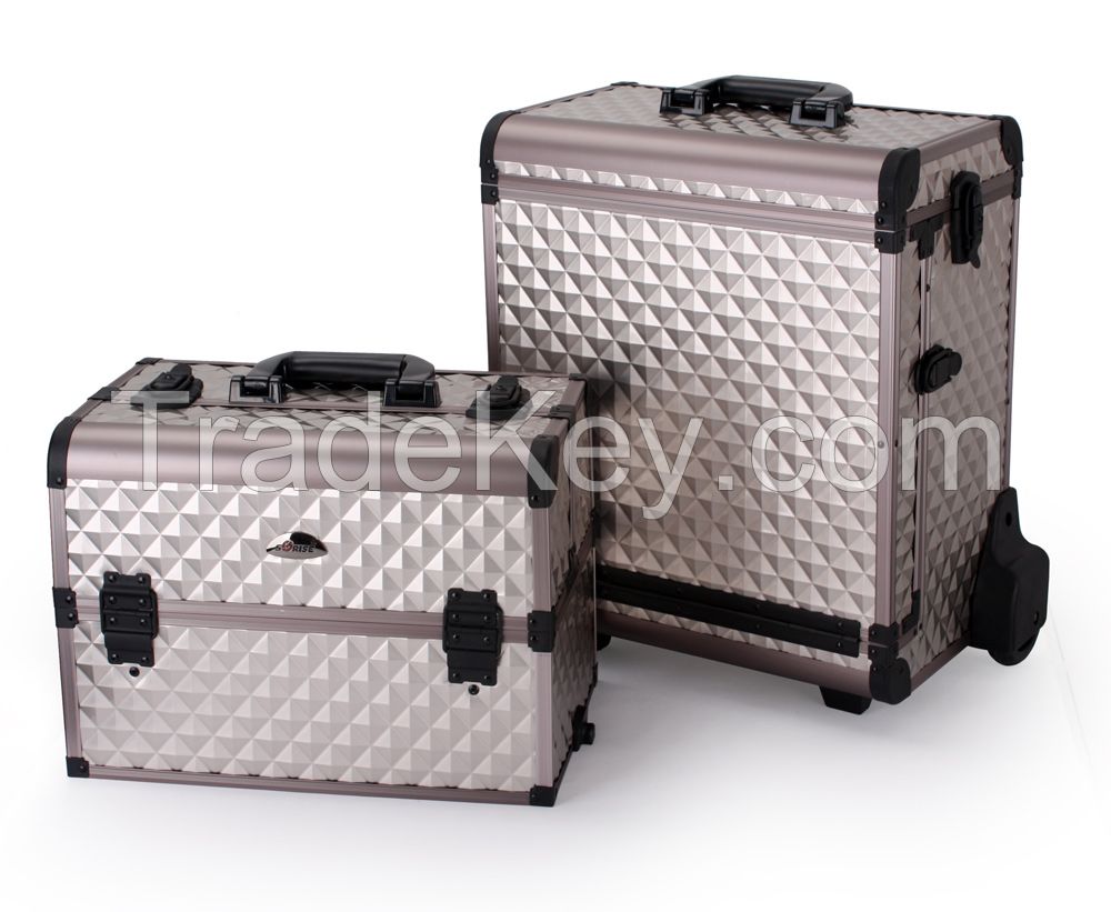 Multi Function Combination Beauty Case 2-IN-1 Cosmetic Removable Case