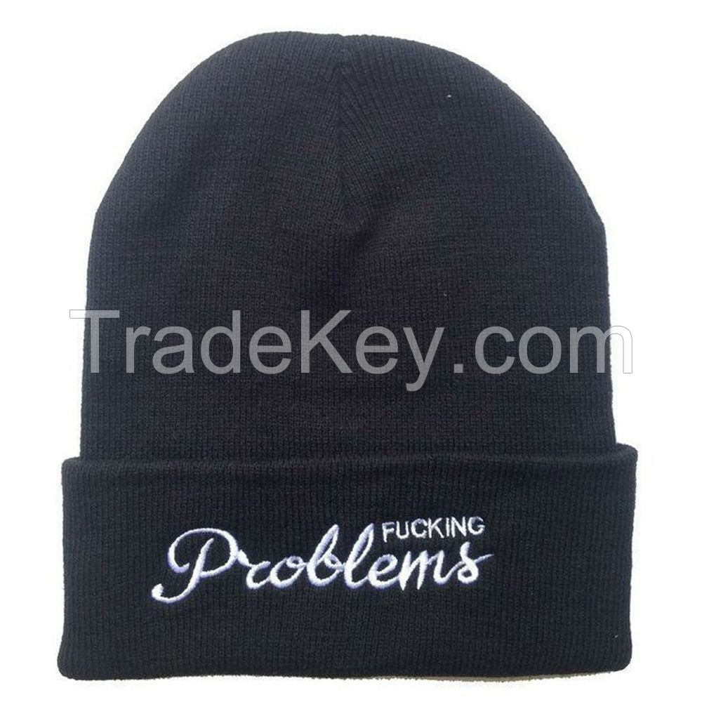 New Winter Beanie For Men and Women Hat Beanies Knitted Warm Unisex Hi