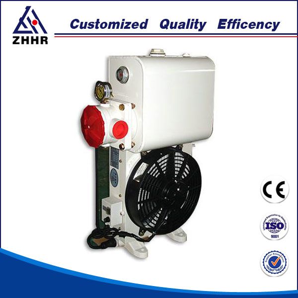 oil cooler for concrete mix truck