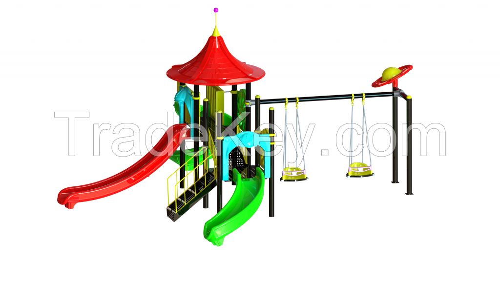 Outdoor Playground Equipment Slide Swing Set YL-003