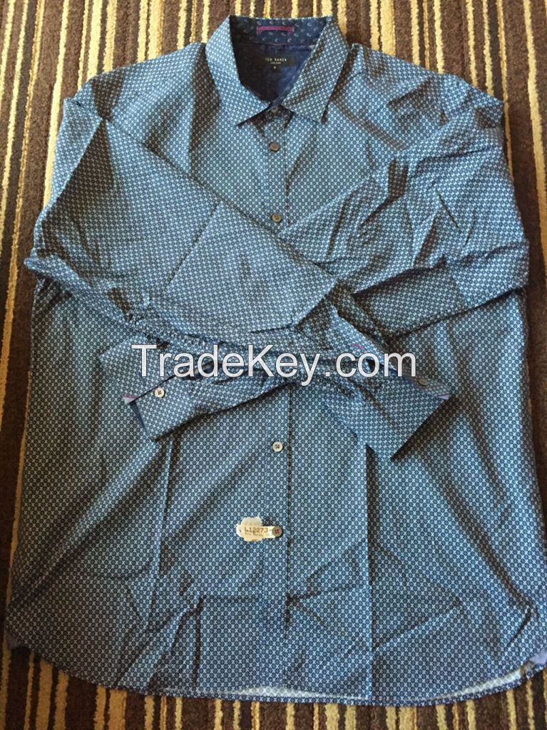 100% cotton fashion yarn dyed high quality men's casual shirt
