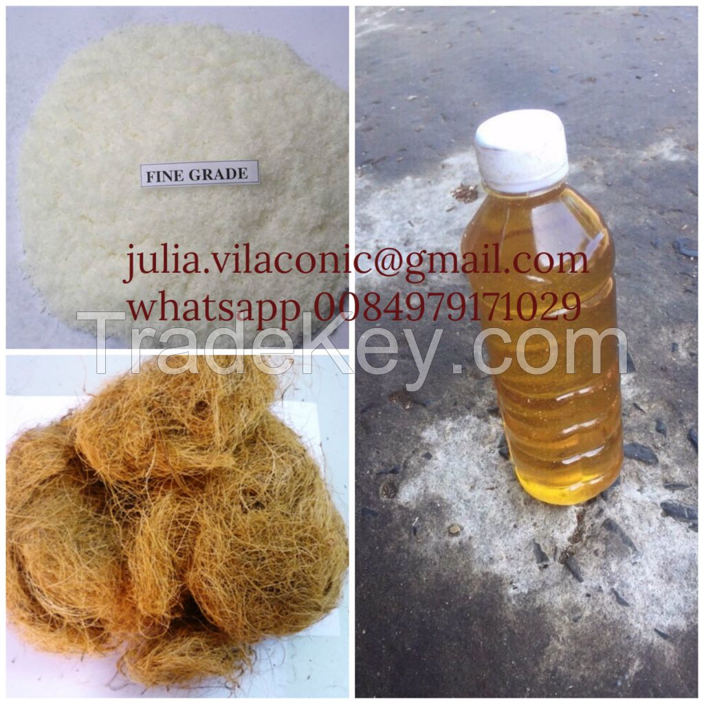 DESICCATED COCONUT- CRUDE COCONUT - COCONUT FIBER