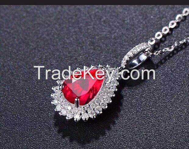 Bright Gemstone Pendant of girls