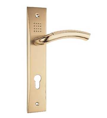 Plate handle & door handle & door lock