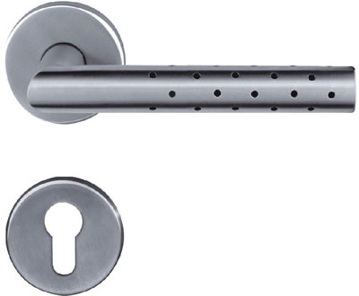 Lever handle & door lock & door knob