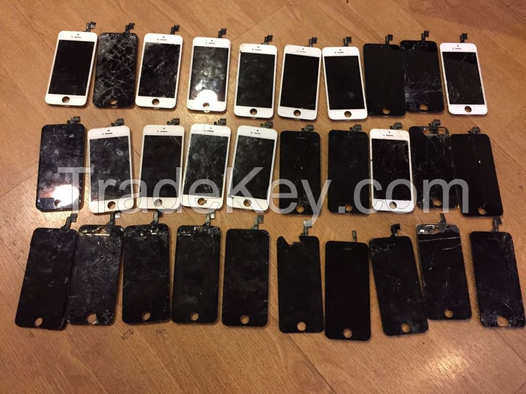 Broken Iphones screens, Good Lcd's & Digitizers