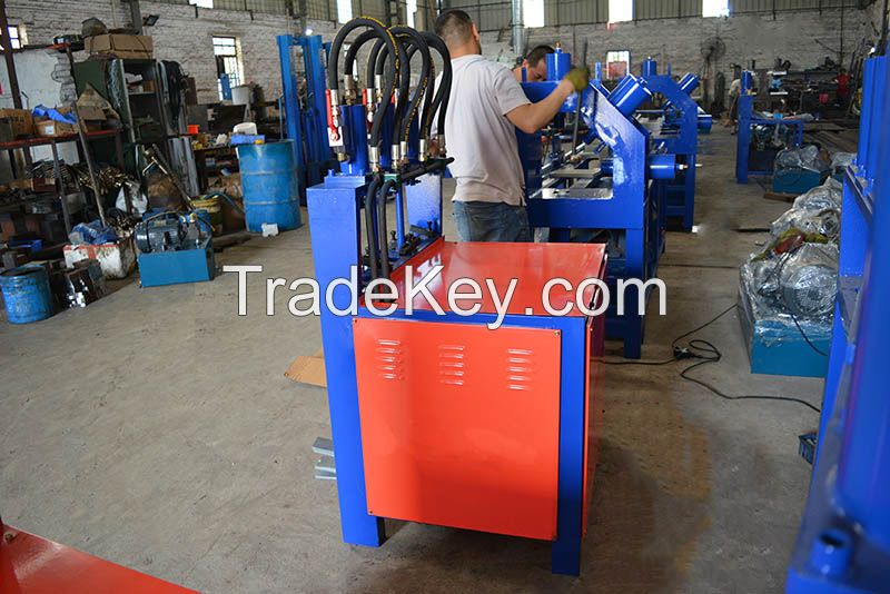 Semi-auto pipe punching machine