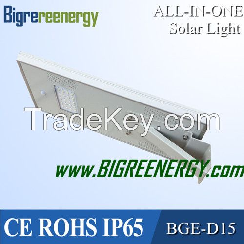 BGE-D15 All in one solar light 15W led lamp